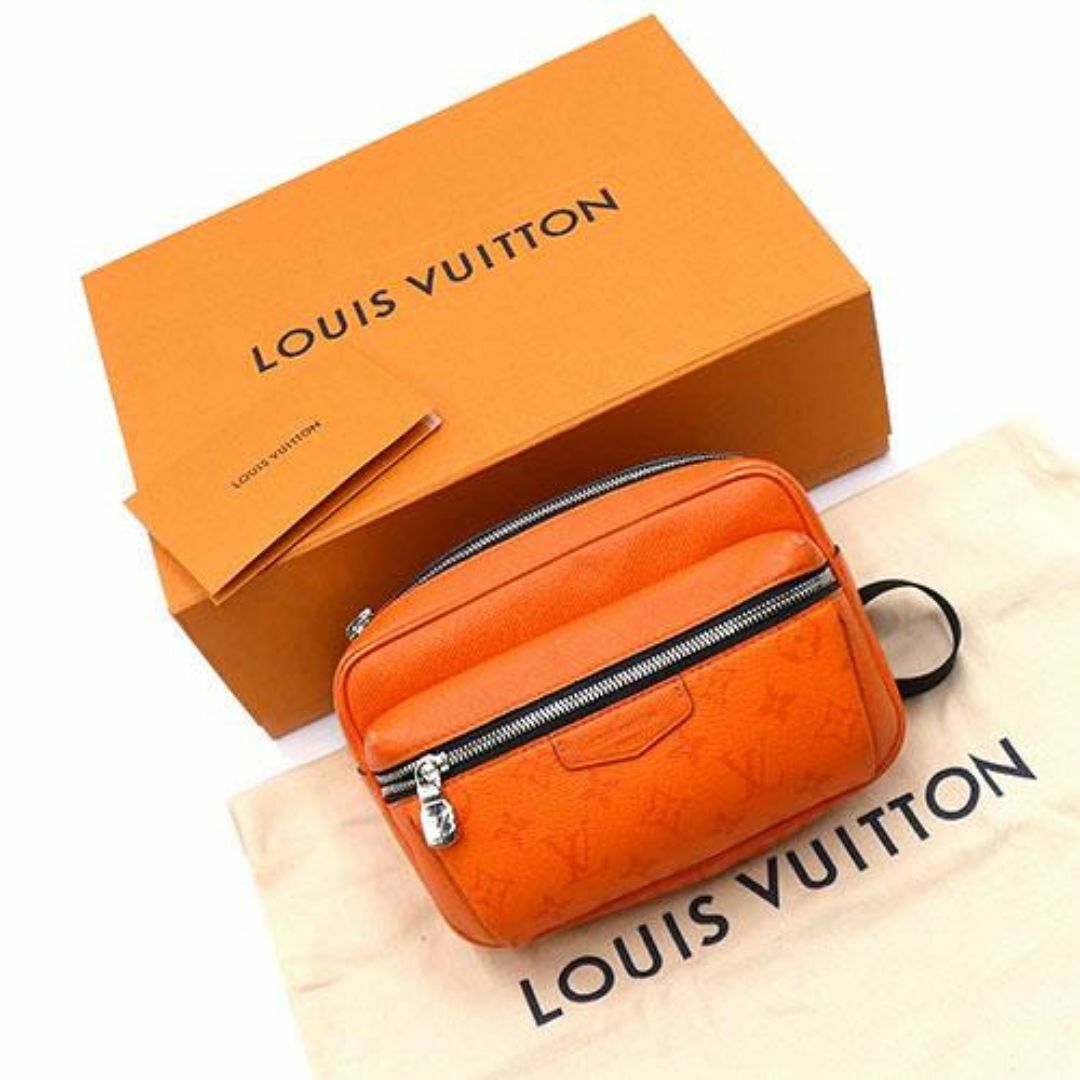 LOUIS VUITTON(ルイヴィトン)のルイヴィトン バッグ LV タイガラマ バムバッグ アウトドア ウエスト ボディバッグ ボルケーノオレンジ M30430 T-YJL06234 メンズのバッグ(ボディーバッグ)の商品写真