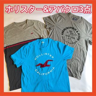 Abercrombie&Fitch - 【ホリスター&アバクロ】ハワイ購入・正規品 Tシャツ M3枚セット