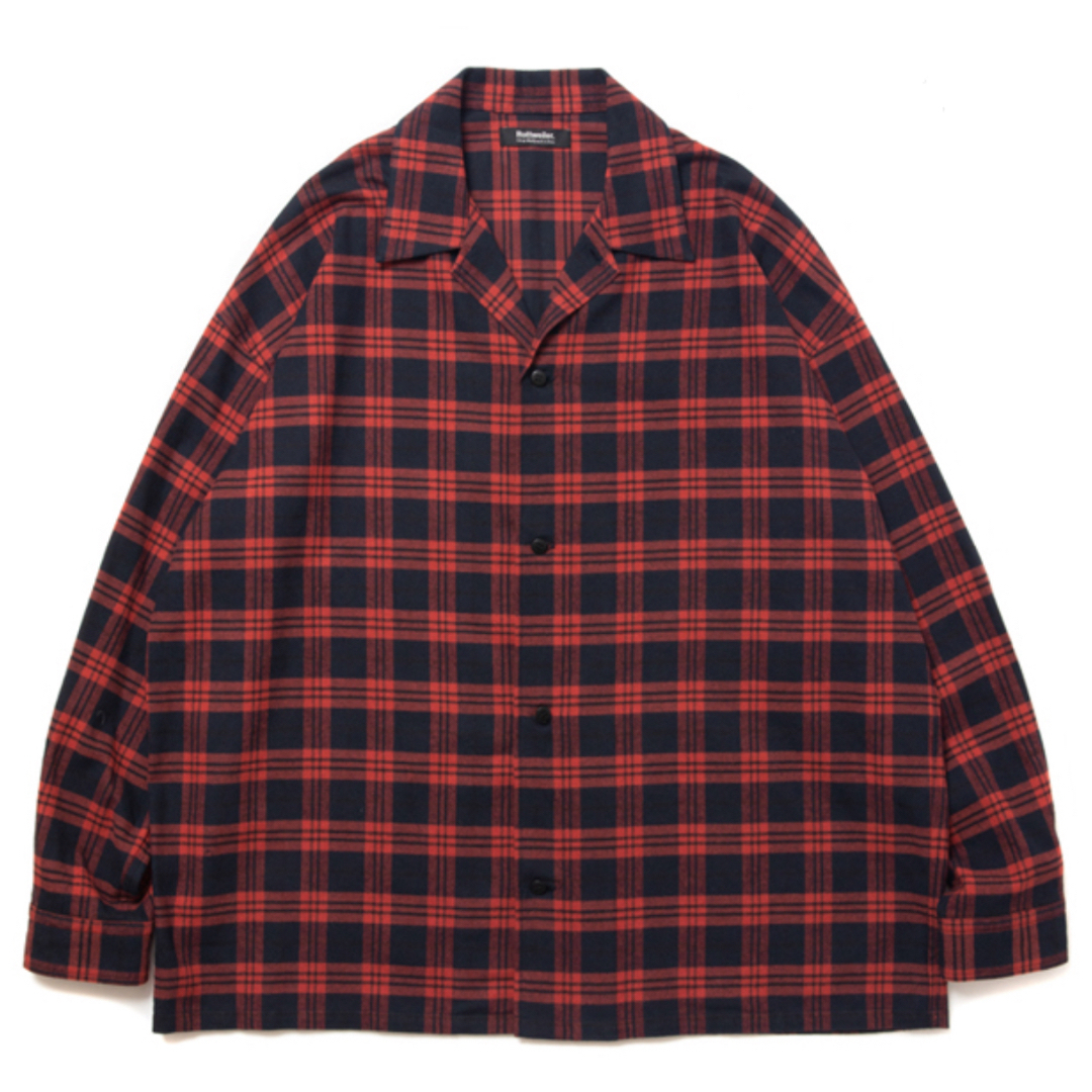 kj着rottweiler OPEN CHECK SHIRT cootieRUDEGALLERY