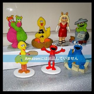 セサミストリート(SESAME STREET)のコメント必須★セサミストリート 希少 エルモ ピギー オスカー 他 フィギュア(キャラクターグッズ)