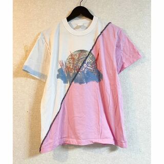 日向坂46 DASADA オリジナルバイカラーTシャツ ピンク(アイドルグッズ)