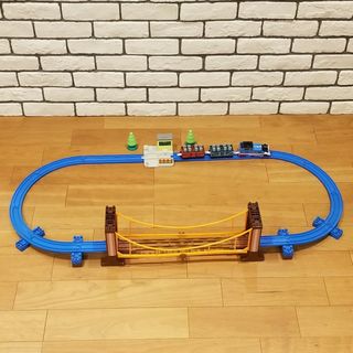 タカラトミー(Takara Tomy)のきかんしゃトーマス　ぐらぐらつり橋セット(電車のおもちゃ/車)