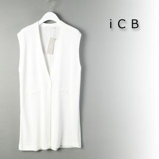 ICB - iCB(アイシービー）ラビットファーリバーシブルベストの通販 by