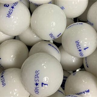 キャスコ(Kasco)の521・★ロストボール キャスコ KIRASTAR ホワイト 20球 A(その他)