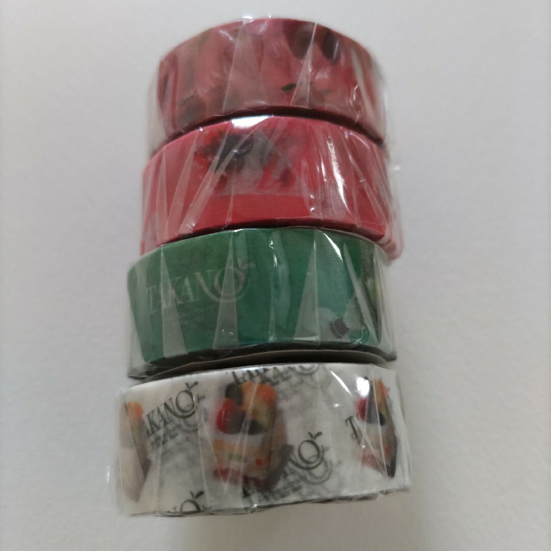 TAKANO(シンジュクタカノ)の高野フルーツパーラー マスキングテープ インテリア/住まい/日用品の文房具(テープ/マスキングテープ)の商品写真