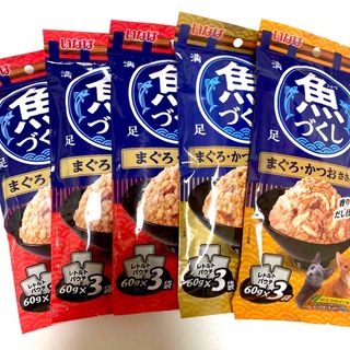 イナバペットフード(いなばペットフード)のキャットフード　3種 60g✖️15袋(ペットフード)