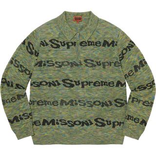 Supreme - Supreme®/Missoni® Zip L/S Polo Mサイズ