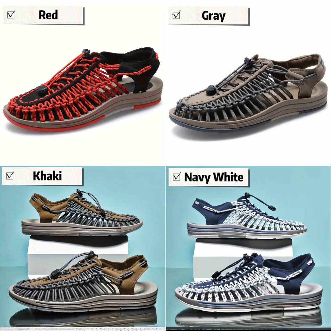男女兼用　コードサンダル レディースの靴/シューズ(サンダル)の商品写真