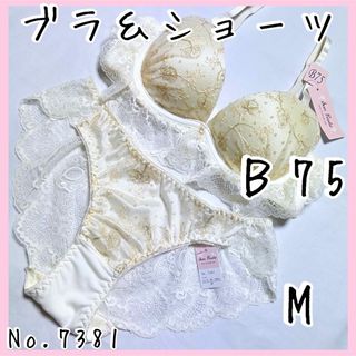 ブラジャーショーツセットＢ75    No.7381(ブラ&ショーツセット)