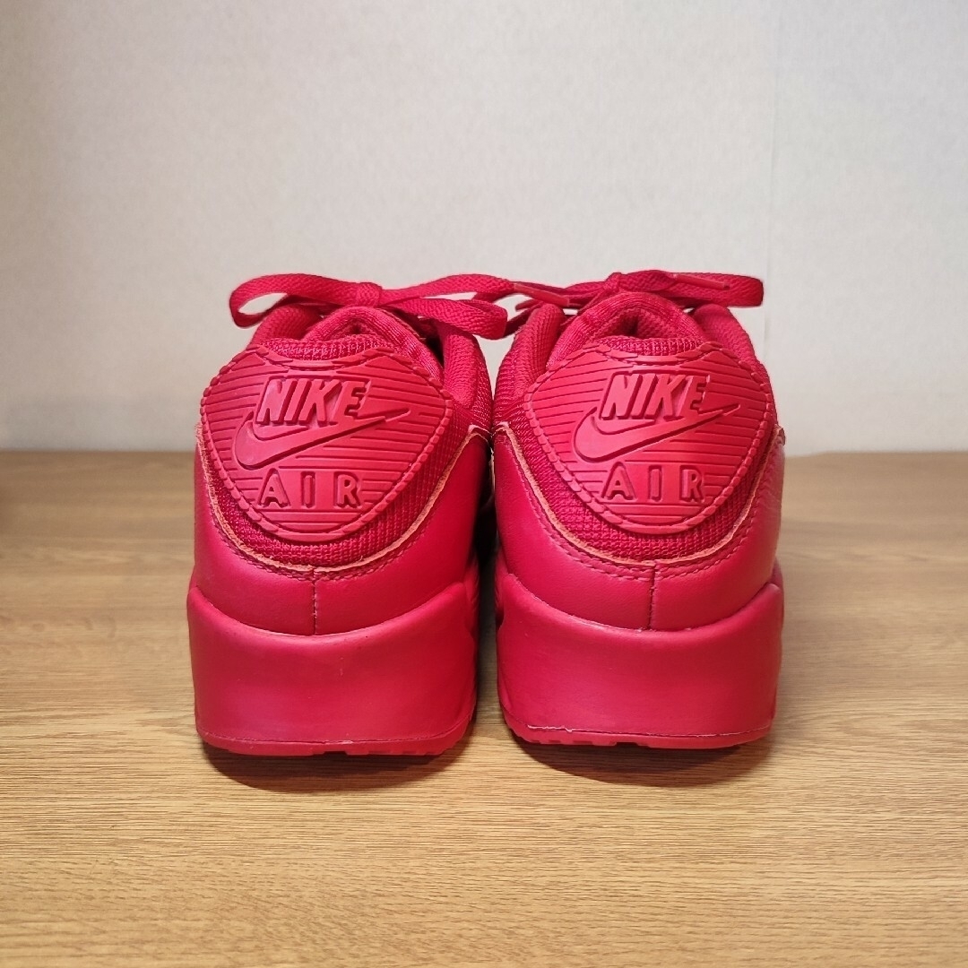 NIKE(ナイキ)の美品 大人気 NIKE AIR MAX 90 "ALL RED" 27.5 メンズの靴/シューズ(スニーカー)の商品写真