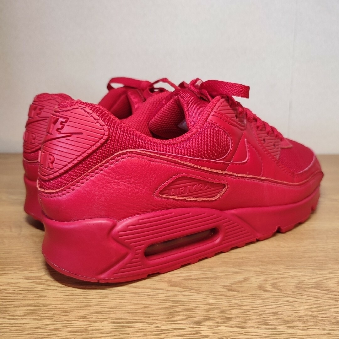 NIKE(ナイキ)の美品 大人気 NIKE AIR MAX 90 "ALL RED" 27.5 メンズの靴/シューズ(スニーカー)の商品写真