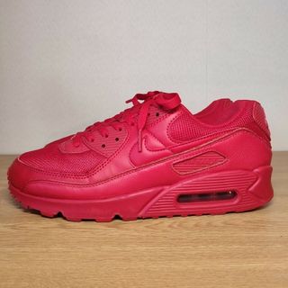 ナイキ(NIKE)の美品 大人気 NIKE AIR MAX 90 "ALL RED" 27.5(スニーカー)