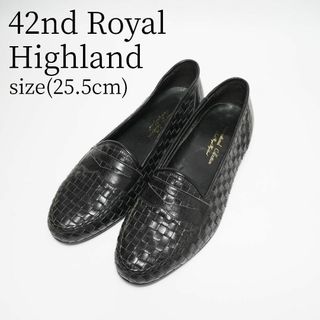 フォーティーセカンドロイヤルハイランド(42ND ROYAL HIGHLAND)の【美品】42nd Royal Highland 革靴 イントレチャート コイン(ドレス/ビジネス)