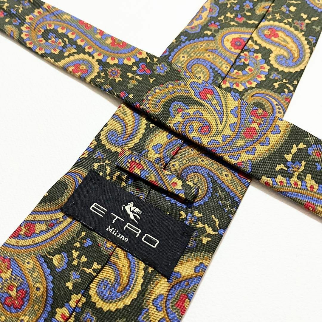 ETRO(エトロ)の【美品】ETRO エトロ ネクタイ ペイズリー柄 シルク イタリア製 メンズのファッション小物(ネクタイ)の商品写真