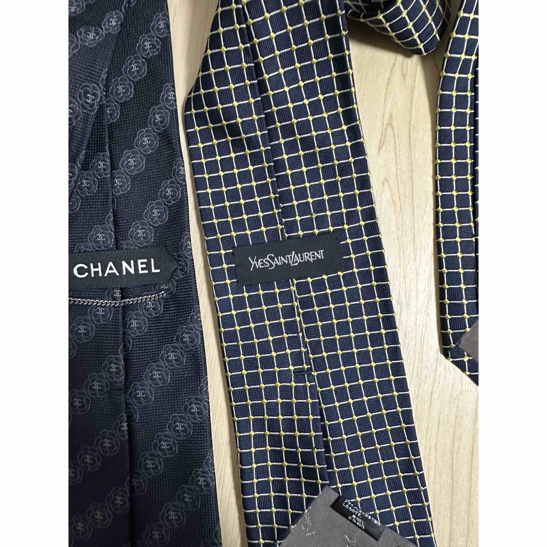 CHANEL(シャネル)のネクタイ　シャネル　イヴ・サンローラン メンズのファッション小物(ネクタイ)の商品写真