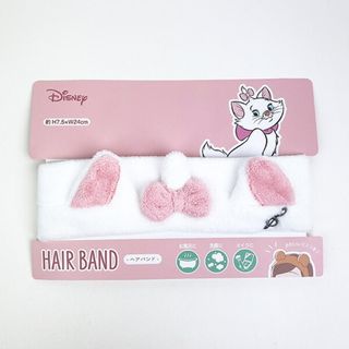 ディズニー(Disney)のディズニー おしゃれキャット ヘアバンド キュートリズム リラックス 洗顔(日用品/生活雑貨)