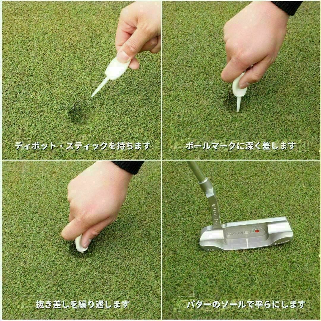 10本 パリティー 日本製 ゴルフ ティー グリーンフォーク スポーツ/アウトドアのゴルフ(その他)の商品写真