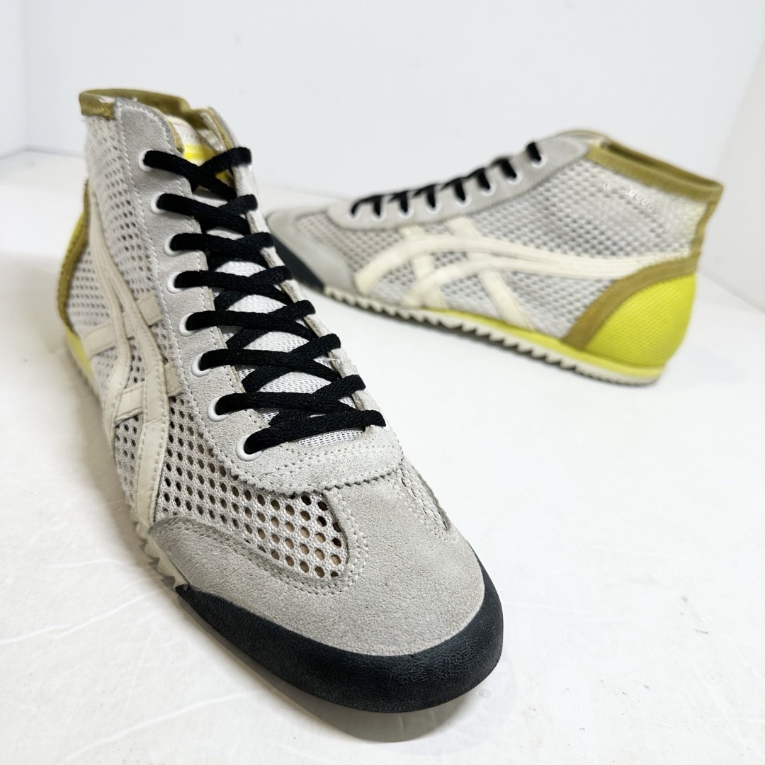 Onitsuka Tiger(オニツカタイガー)のオニツカタイガー★コラボ★MEXICO/メキシコ★オフホワイト×イエロー★25 レディースの靴/シューズ(スニーカー)の商品写真