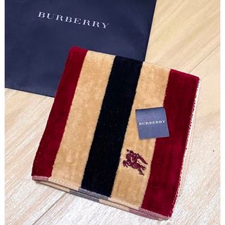 バーバリー(BURBERRY)の新品✿Burberryバーバリー✿タオルハンカチ(ハンカチ)