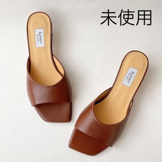 イエナ(IENA)の【未使用】ペリーコサニースクエアヒールミュール37 PELLICO(ミュール)