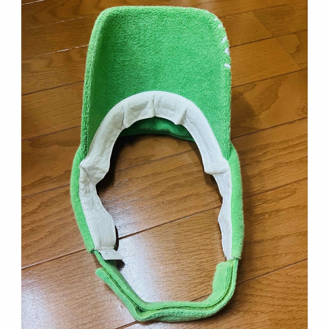 POACE サンバイザー 緑 メンズの帽子(サンバイザー)の商品写真