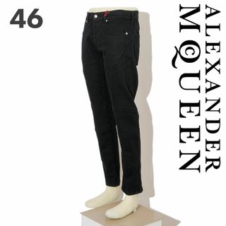 新品 Alexander McQueen バイカーデニムパンツ 46