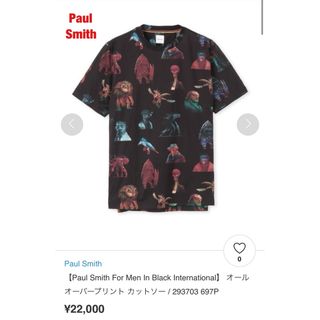 Paul Smith - 【人気】Paul Smith　ポールスミス　総柄Tシャツ　エイリアン　個性的