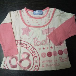 ディズニー(Disney)のPooh長袖Tシャツサイズ：80(シャツ/カットソー)