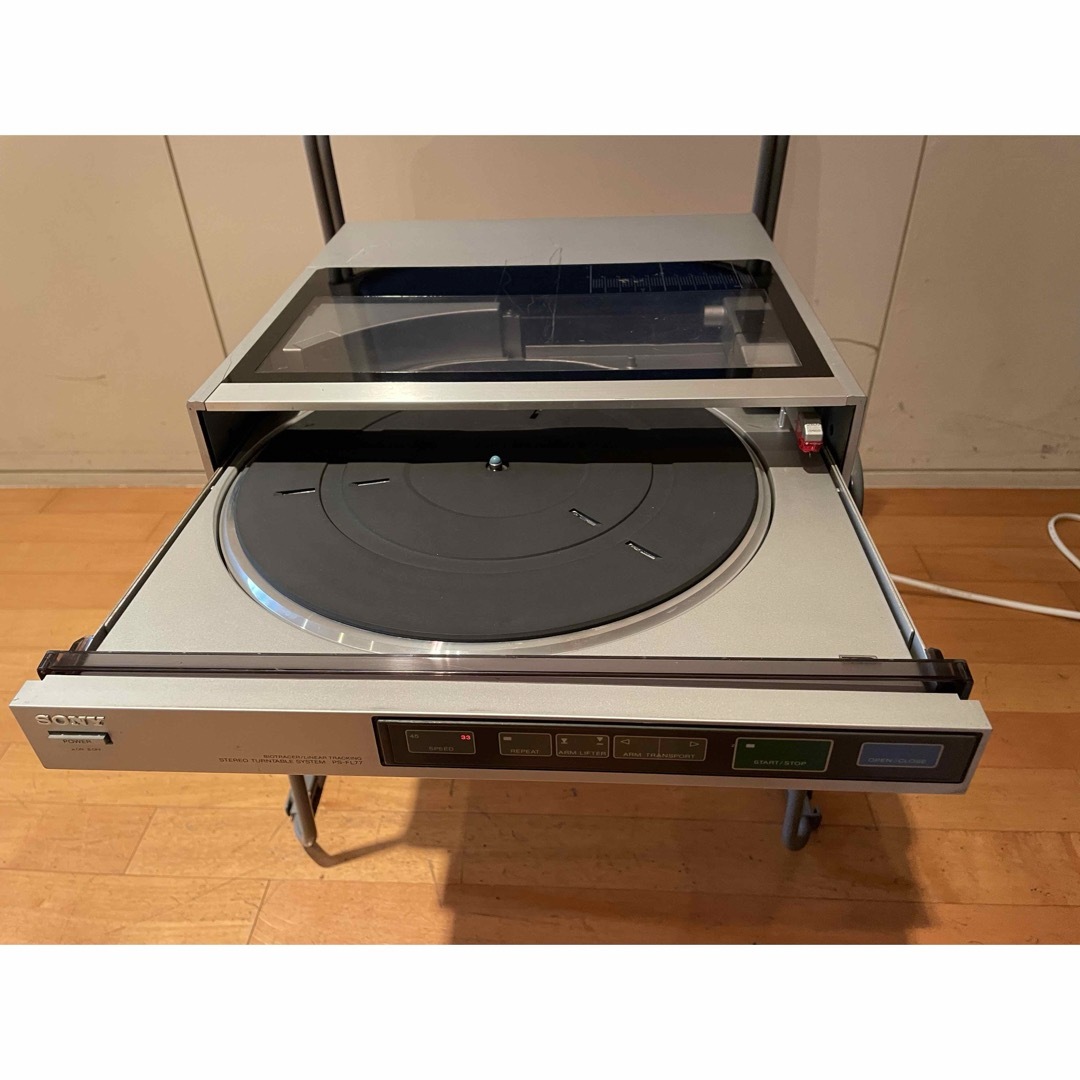 SONY(ソニー)のソニー　リニアトラッキングレコードプレーヤー　PS FL-77 楽器のDJ機器(ターンテーブル)の商品写真