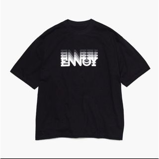 ワンエルディーケーセレクト(1LDK SELECT)のennoy ELECTORIC LOGO GRADATION T-SHIRT M(Tシャツ/カットソー(半袖/袖なし))