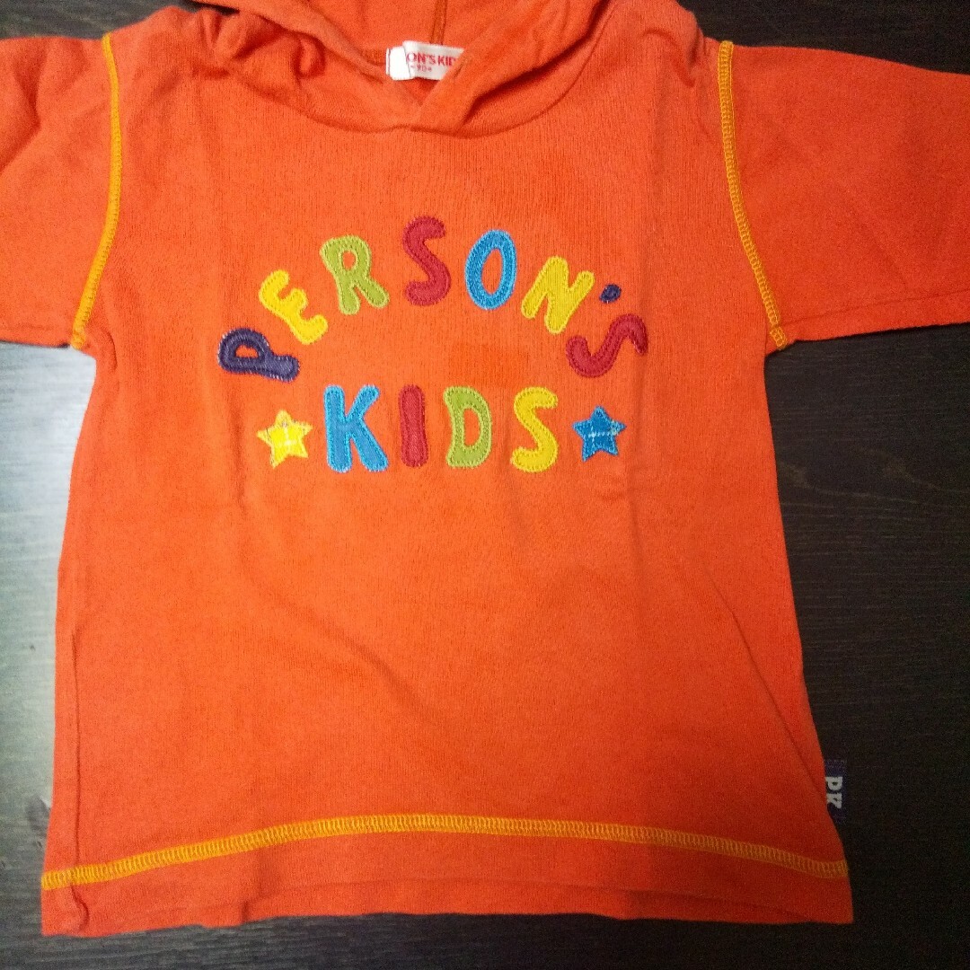 PERSON'S(パーソンズ)のperson’s長袖パーカーsize90 キッズ/ベビー/マタニティのキッズ服女の子用(90cm~)(Tシャツ/カットソー)の商品写真