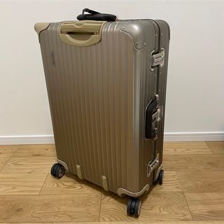 リモワ(RIMOWA)のリモワ　トパーズ　プレミアム　チタニウム　シャンパンゴールド(トラベルバッグ/スーツケース)