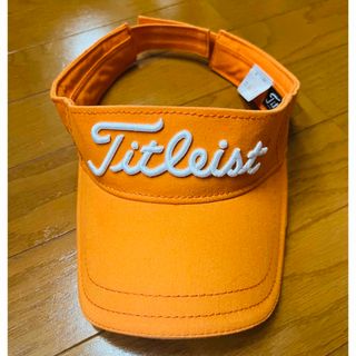 Titleist - サンバイザー タイトリスト オレンジ