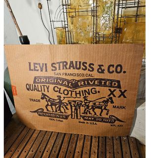 Levi's - リーバイス　Levi's　紙袋　店舗什器　販促　レア