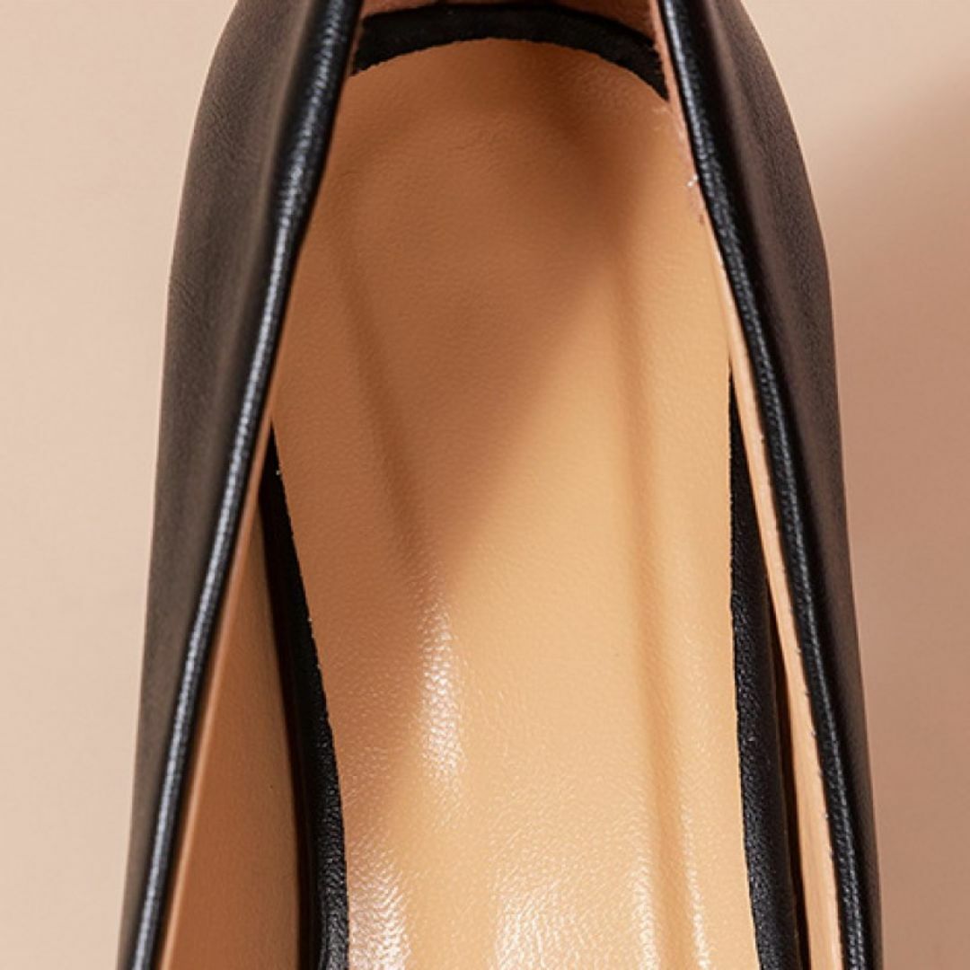 ブラック 23.5cm パンプス ハイヒール オフィスパンプス 靴 柔らかい レディースの靴/シューズ(ハイヒール/パンプス)の商品写真