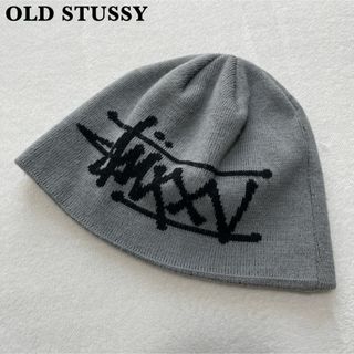 ステューシー(STUSSY)の【25周年限定】希少 OLD STUSSY オールドステューシー ビーニー(ニット帽/ビーニー)