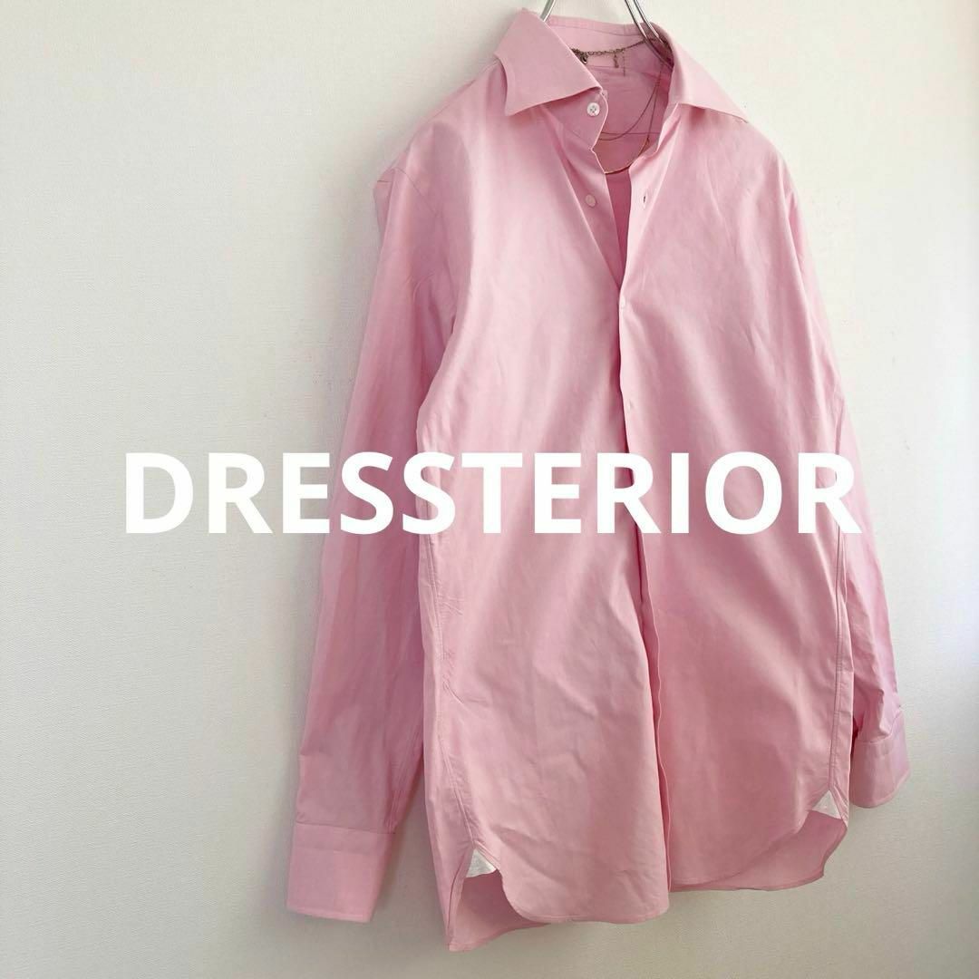 DRESSTERIOR(ドレステリア)の★ドレステリア★コットンシャツ ピンク レディースのトップス(シャツ/ブラウス(長袖/七分))の商品写真