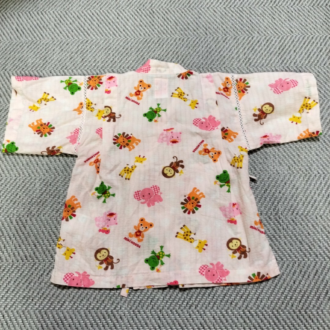 mikihouse(ミキハウス)のMIKIHOUSE　ミキハウス　甚平　100  女の子 キッズ/ベビー/マタニティのキッズ服女の子用(90cm~)(甚平/浴衣)の商品写真