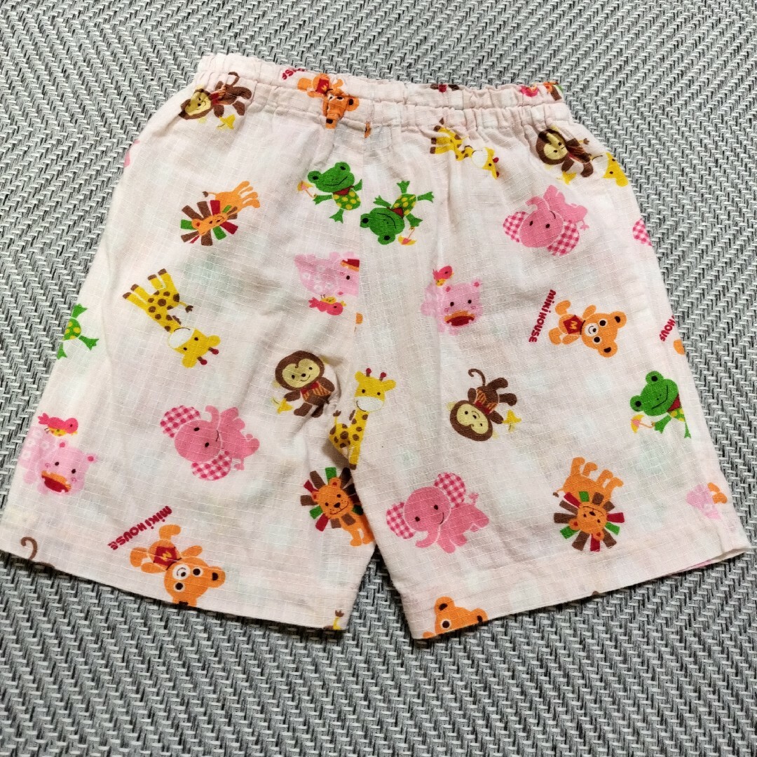 mikihouse(ミキハウス)のMIKIHOUSE　ミキハウス　甚平　100  女の子 キッズ/ベビー/マタニティのキッズ服女の子用(90cm~)(甚平/浴衣)の商品写真