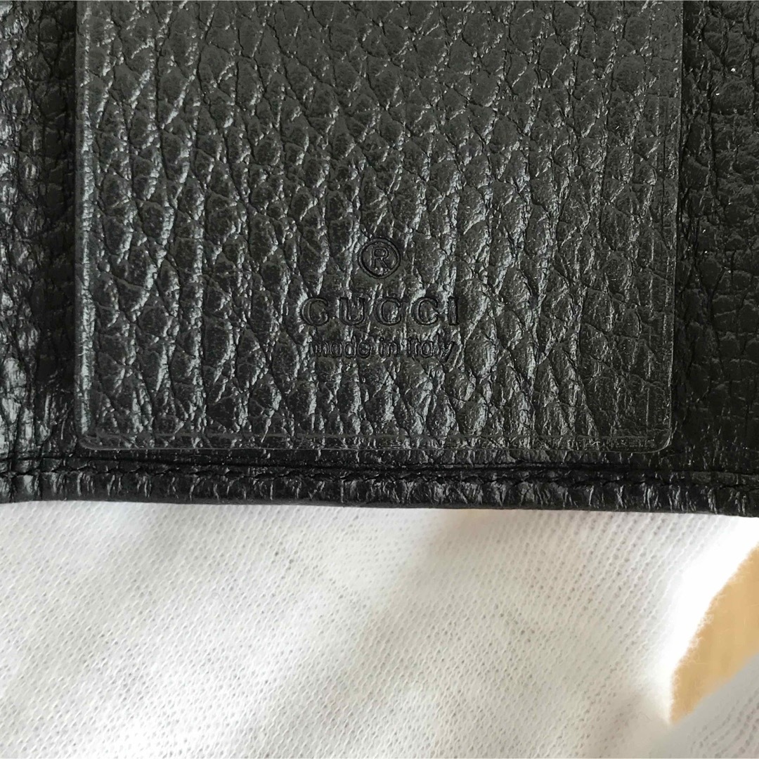 Gucci(グッチ)の新品同様　極美品　GUCCI  グッチ GGマーモント キーケース ブラック レディースのファッション小物(キーケース)の商品写真