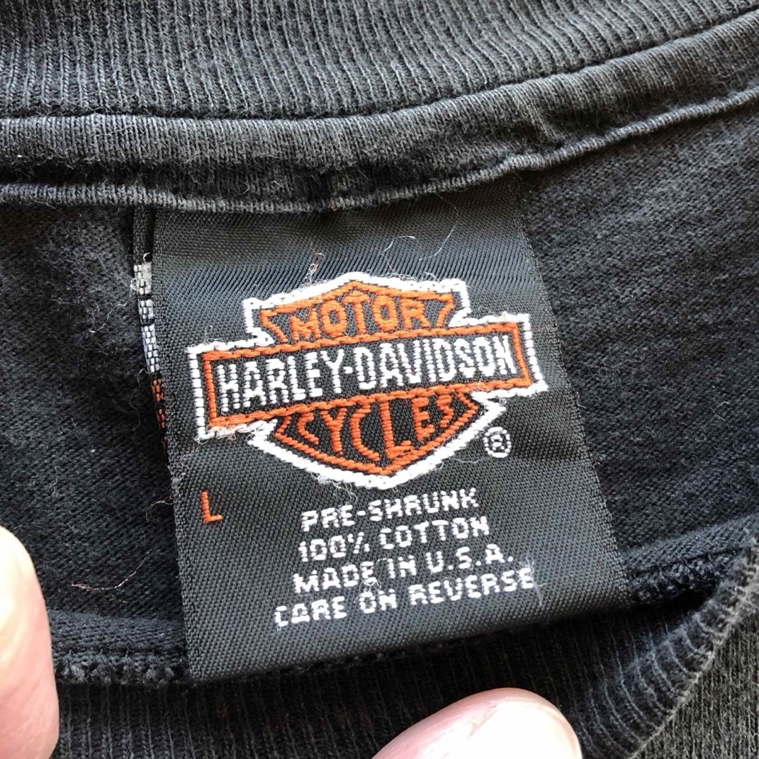 Harley Davidson(ハーレーダビッドソン)のHARLEY DAVIDSON ハーレーダビッドソン Tシャツ L イーグル メンズのトップス(Tシャツ/カットソー(半袖/袖なし))の商品写真