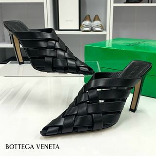 ボッテガヴェネタ(Bottega Veneta)の9476 未使用 ボッテガヴェネタ アルフィー ラムスキン ミュール(サンダル)