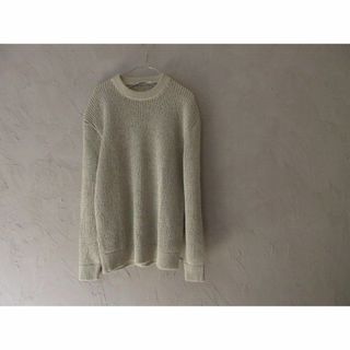 オーラリー(AURALEE)のAURALEE 20S/S FLAT YARN MESH KNIT P/O(ニット/セーター)