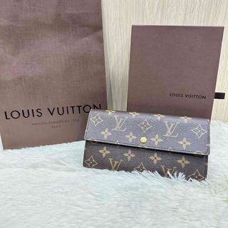 ルイヴィトン(LOUIS VUITTON)の極美品★ LOUIS VUITTON ポルトフォイユ・サラ 長財布 モノグラム(財布)