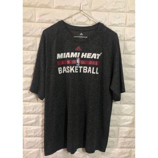 アディダス(adidas)の美品　アディダス　マイアミヒート　バスケ　NBA(バスケットボール)