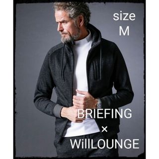 【レア品】【美品】BRIEFING×WLG ラグランジップパーカ－