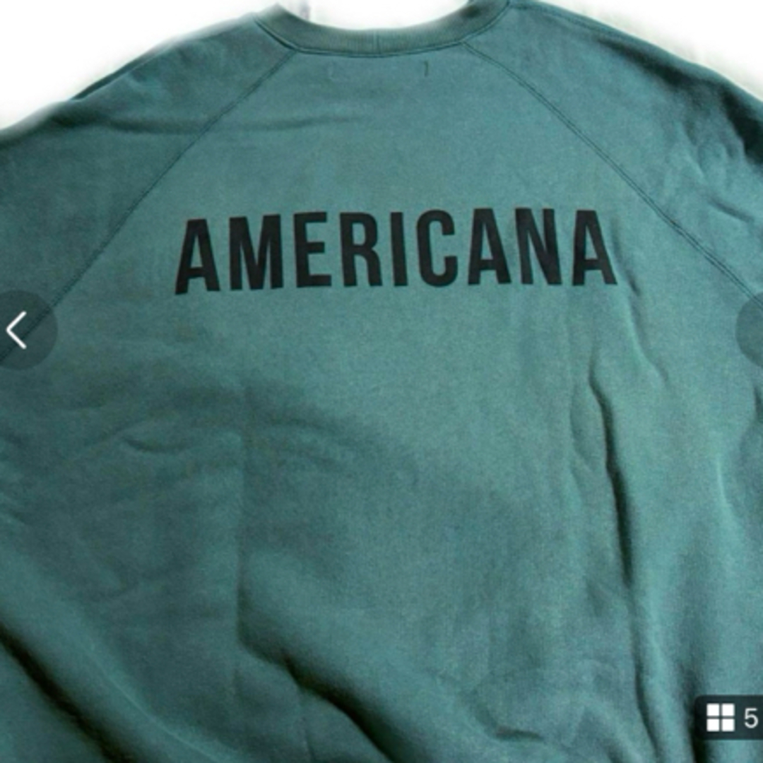 AMERICANA(アメリカーナ)の人気！！Americanaロゴトレーナー レディースのトップス(トレーナー/スウェット)の商品写真