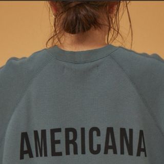 AMERICANA - 人気！！Americanaロゴトレーナー