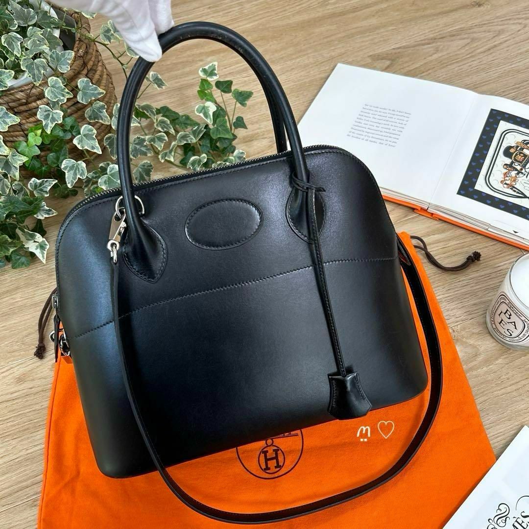 Hermes(エルメス)のHERMESエルメス　ボリード31　ブラック　ハンドショルダーバッグ レディースのバッグ(ショルダーバッグ)の商品写真