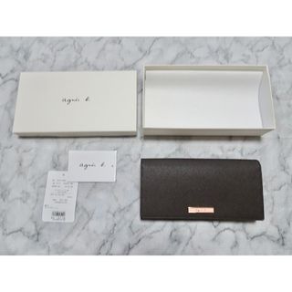 agnes b. - 【新品】 アニエスベー 長財布 agnesb VOYAGE ブラウン　バイカラー